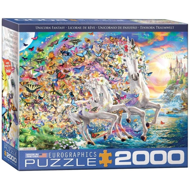 EUROGRAPHICS - EUROGRAPHICS 8220-5551 UNICORN FANTASY PUZZLE 2000 PIEZAS