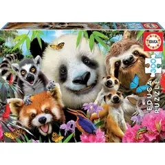 EDUCA - 18610 PUZZLE 300 PIEZAS AMIGOS DE OJOS NEGROS SELFIE