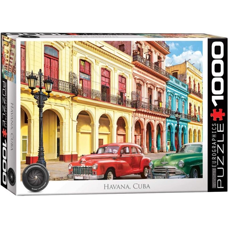 EUROGRAPHICS - EUROGRAPHICS 6000-5516 LA HAVANA CUBA 1000 PIEZAS