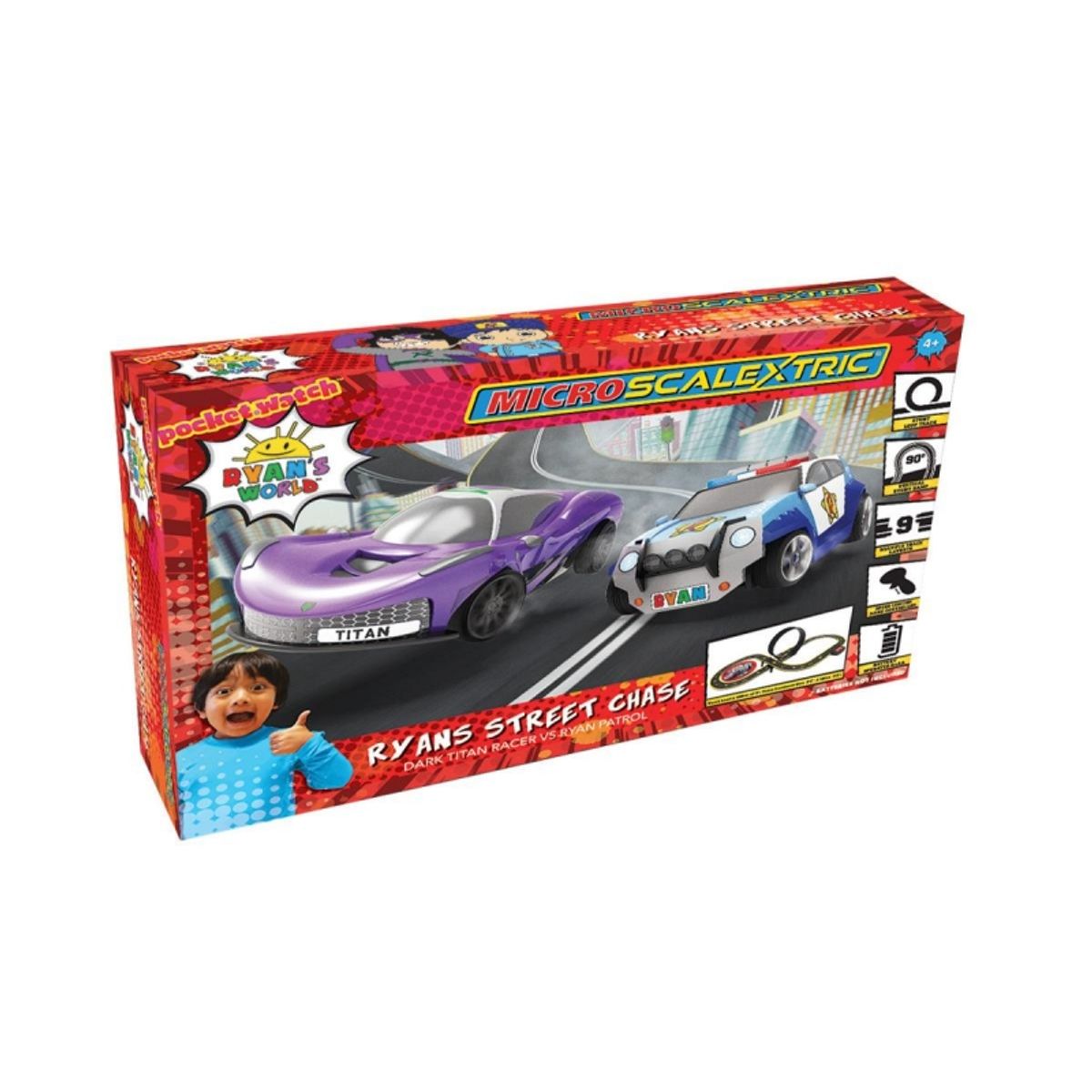 SCALEXTRIC - SCALEXTRIC G1160 1-64 MICRO SCALEXTRIC RYANS WORLD STREET