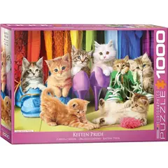 EUROGRAPHICS - 6000-5543 KITTEN PRIDE PUZZLE 1000 PIEZAS