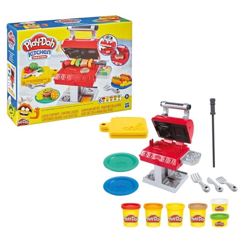 HASBRO - HASBRO F0652 PLAYDOH KITCHEN CREATIONS SUPER BARBACOA