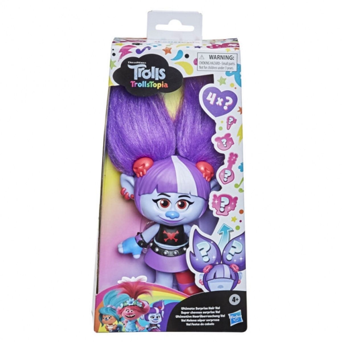 HASBRO - HASBRO F0726 TROLLS ULT SRZ HAIR VAL