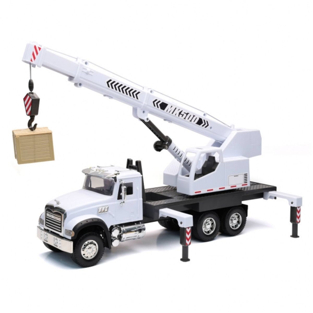 GENERICO - NEWRAY 17206 1-18 MACK GRANITE TRUCK W EXTENDABLE CRANE AND