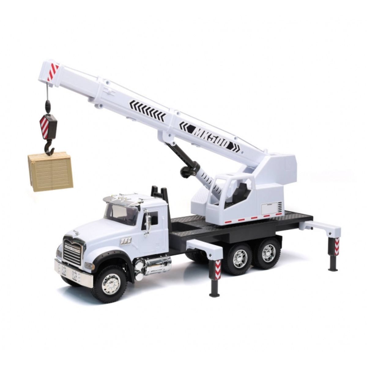 GENERICO - NEWRAY 17206 1-18 MACK GRANITE TRUCK W EXTENDABLE CRANE AND