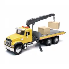 GENERICO - NEWRAY 17136 1-18 MACK GRANITE ROLL OFF TRUCK W CRANE AND