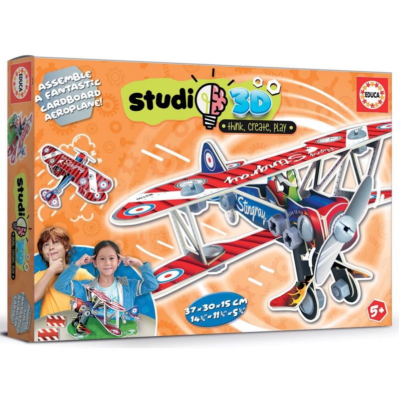 EDUCA - EDUCA 19185 AIRPLANE STUDIO 3D