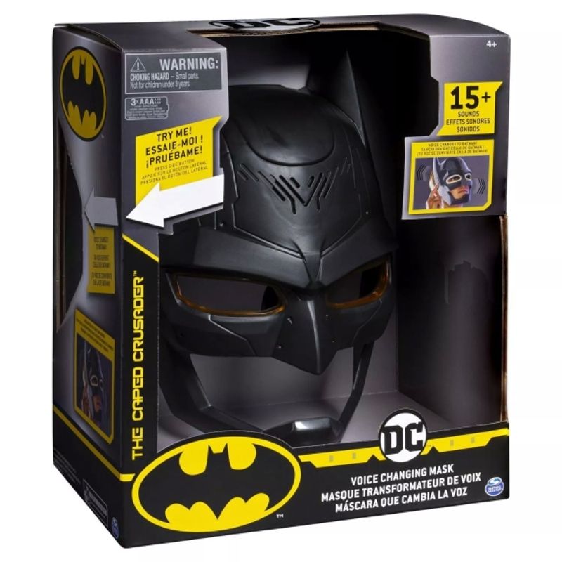 GENERICO - IMEX 6055955 DC BATMAN MASCARA CAMBIA VOZ