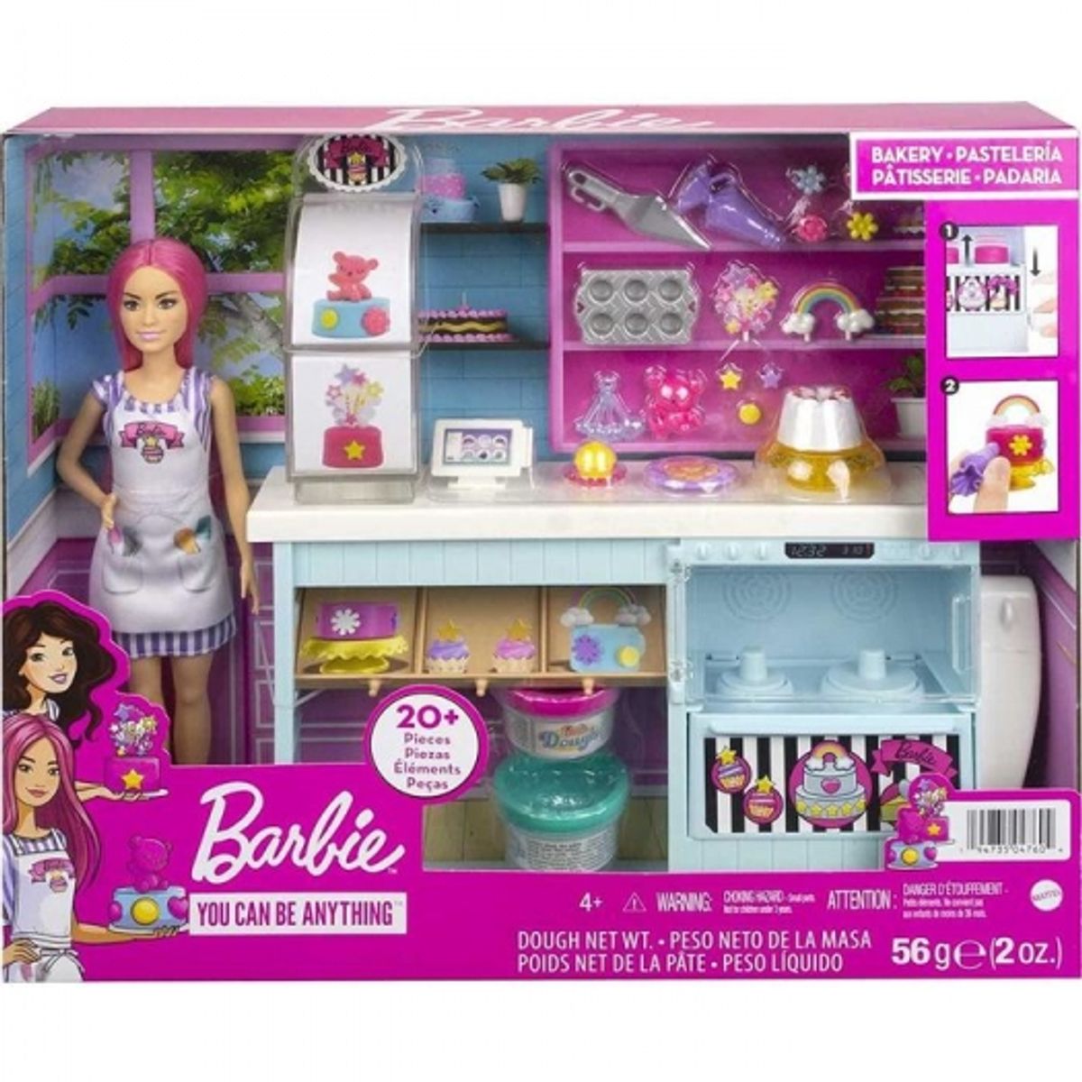 MATTEL - MATTEL HGB73 BARBIE SET DE REPOSTERIA PARA DECORAR