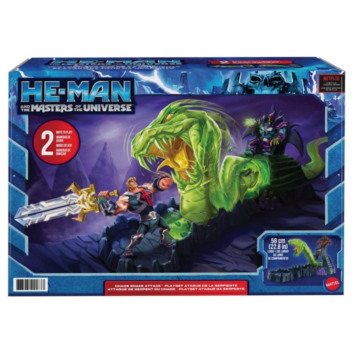 MATTEL - MATTEL HBL79 MASTERS OF THE UNIVERSE MOTU ANIMATED CHAOS