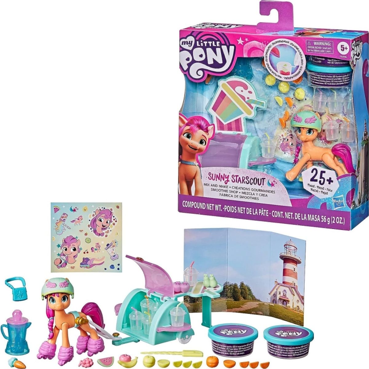 HASBRO - HASBRO F2934 MY LITTLE PONY MOVIE ESCENAS BRILLANTES SUNNY
