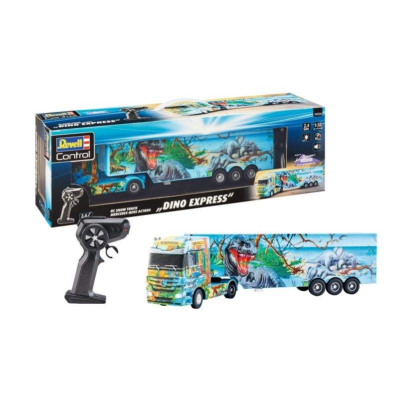 REVELL - REVELL 24534 RC SHOW TRUCK MERCEDES BENZ ACTROS DINO EXPRESS