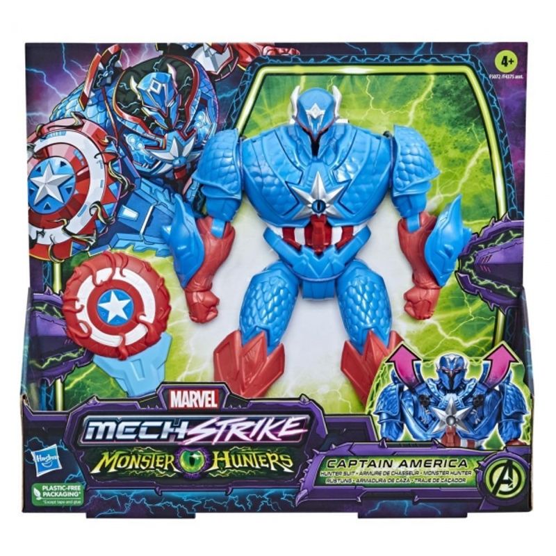 HASBRO - HASBRO F5072 MARVEL MECHSTRIKE MONSTER HUNTER CAPITAN