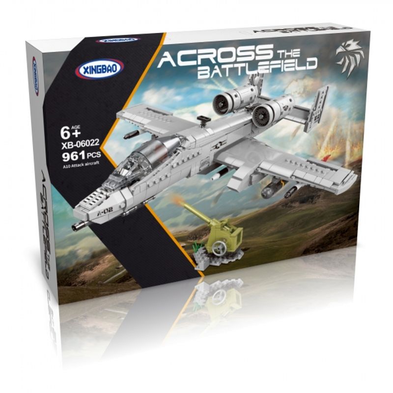 GENERICO - XB XB-06022 BRICK PLANE 961PCS