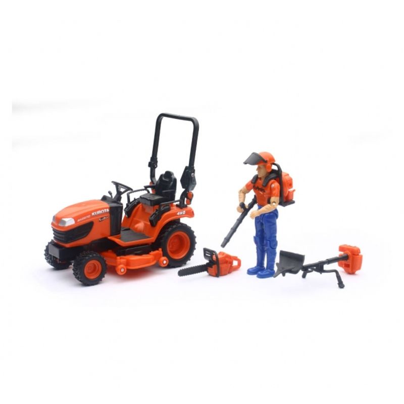 GENERICO - NEWRAY 33453 77700-10057 KUBOTA LAWN TRACTOR W FIGURE AND