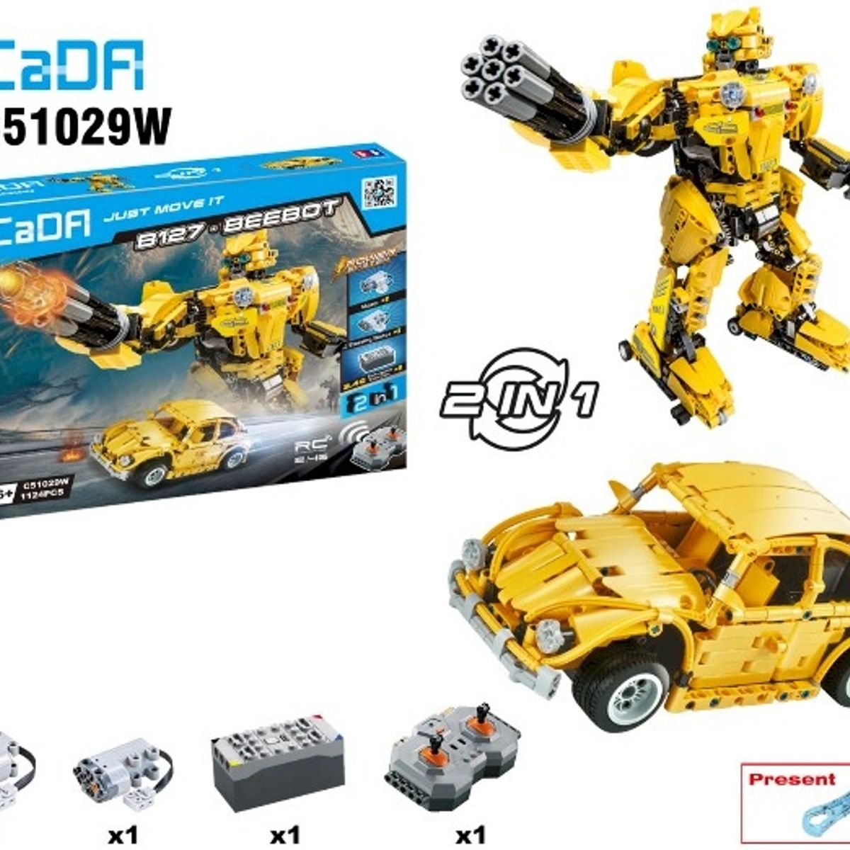 GENERICO - DOUBLEEAGLE C51029W BRICK B127 BEEBOT