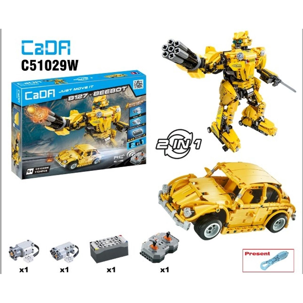 GENERICO - DOUBLEEAGLE C51029W BRICK B127 BEEBOT