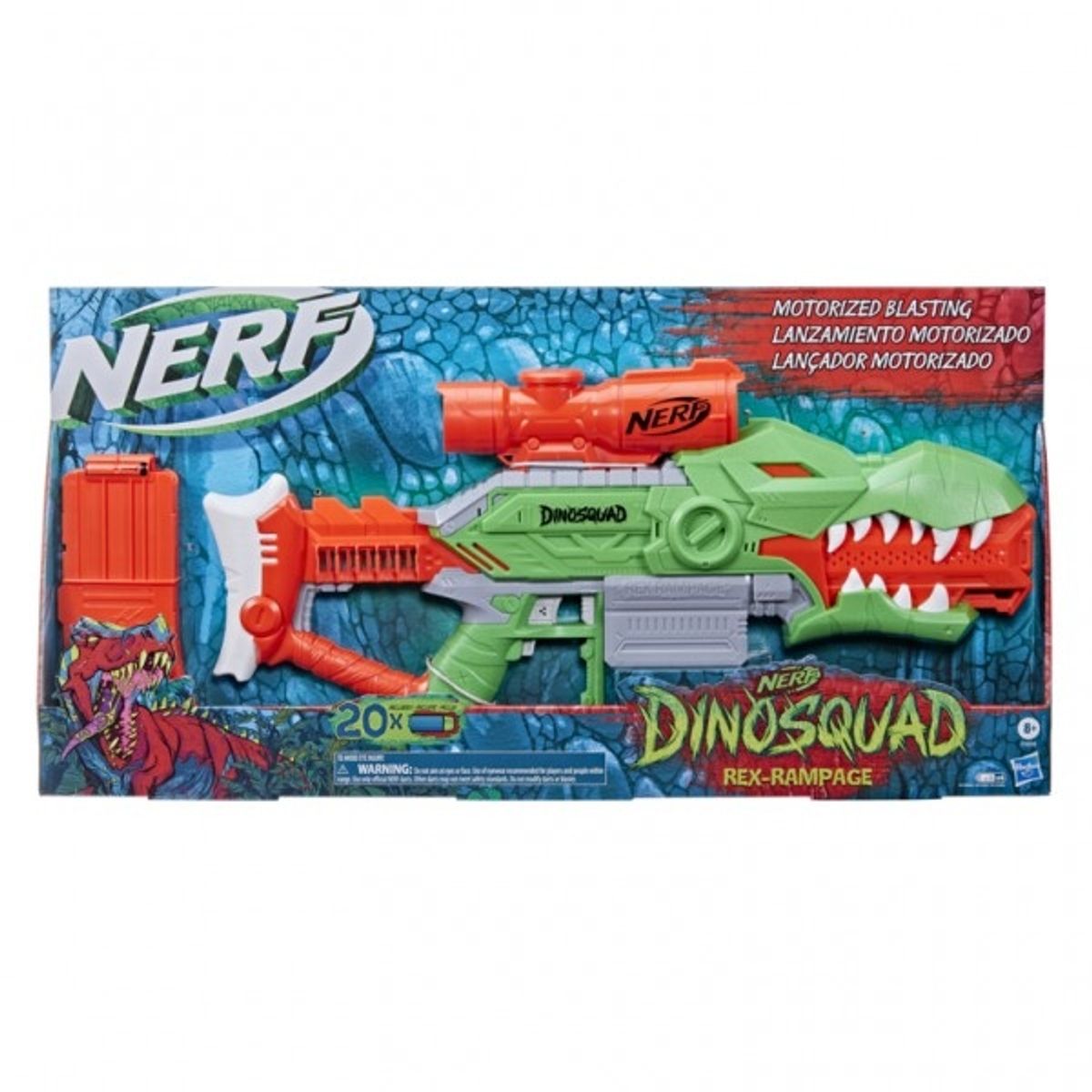 HASBRO - HASBRO F0808 NERF REX RAMPAGE