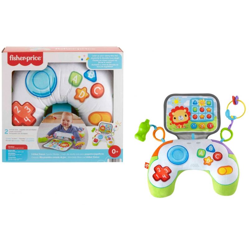 MATTEL - MATTEL HGB89 FISHER PRICE COJIN DE MEDIA LUNA DE VIDEJUEGO