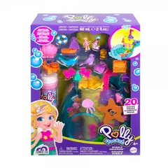 MATTEL - HHH51 POLLY POCKET ACUARIO DE BURBUJAS