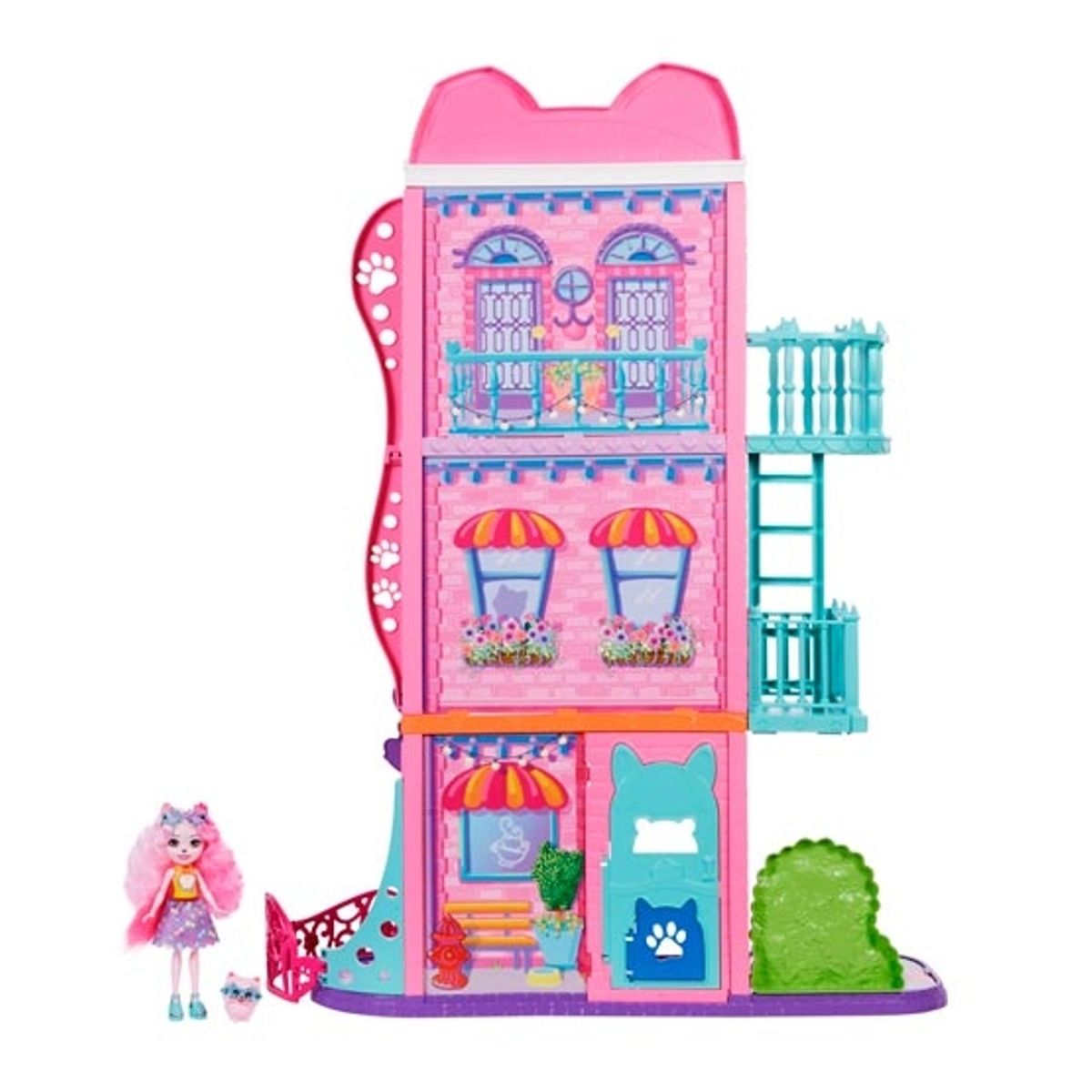 MATTEL - MATTEL HJH66 ENCHANTIMALS MEGA APARTAMENTO CITY TALES