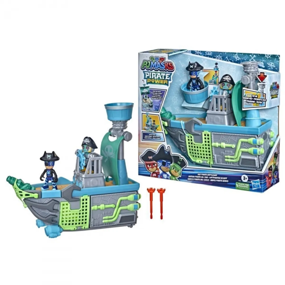 HASBRO - HASBRO F3665 PJ MASKS SKY PIRATE BATTLESHIP