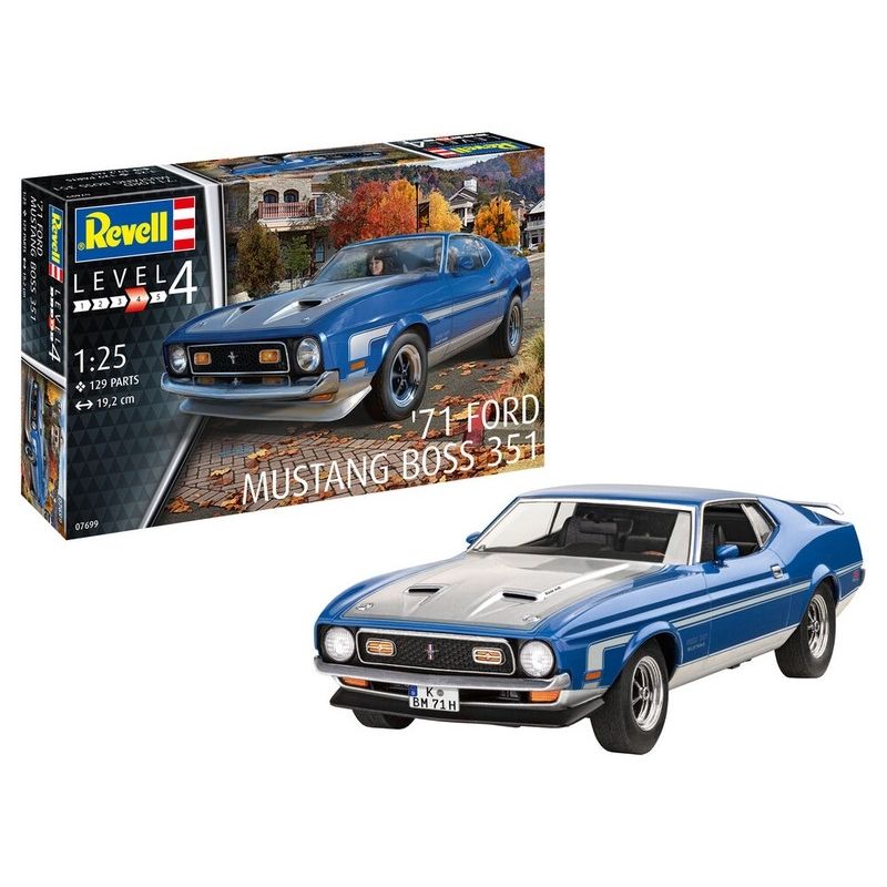 REVELL - REVELL 07699 71 FORD MUSTANG BOSS 351 1-25
