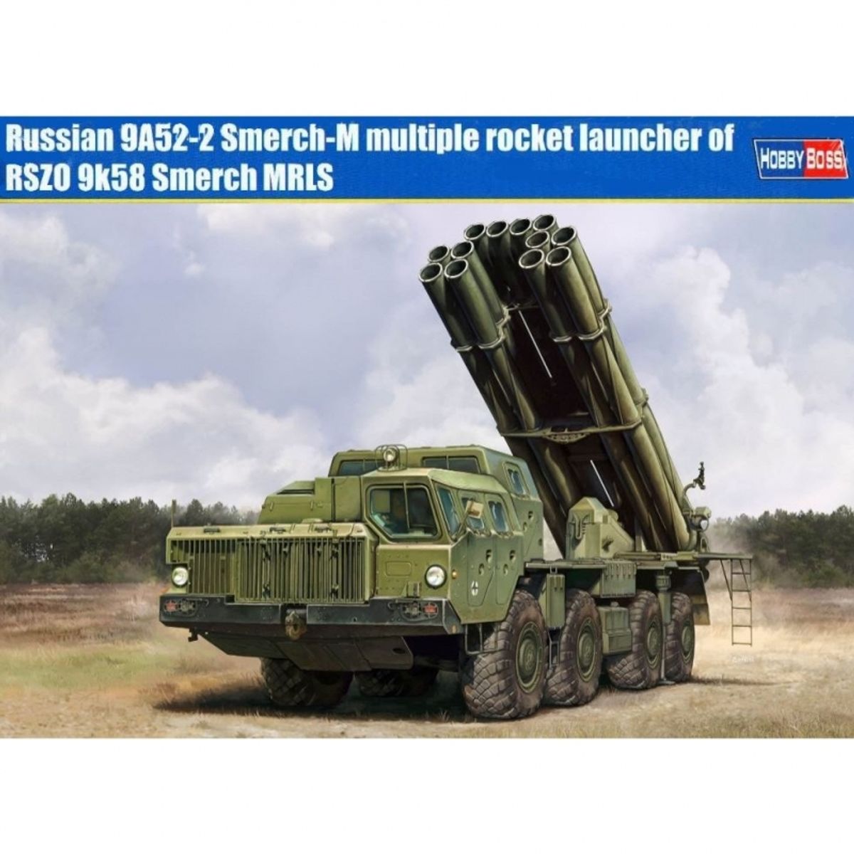 GENERICO - HOBBYBOSS 82940 RUSSIAN 9A52-2 SMERCH M MULTIPLE ROCKET