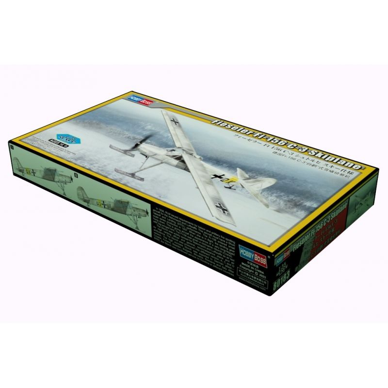 GENERICO - HOBBYBOSS 80183 1-35 FIESELER FI 156 C 3 SKIPLANE