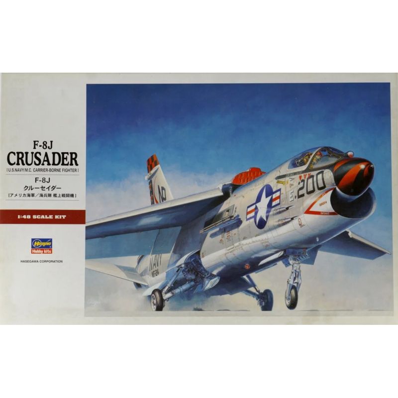 GENERICO - HASEGAWA 07226 1-48 F 8J CRUSADER