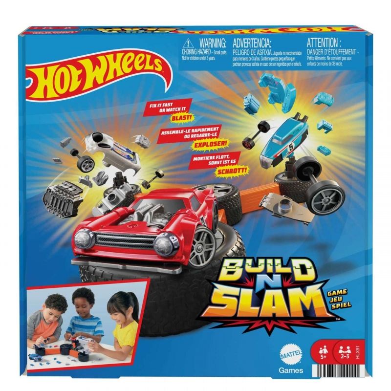 MATTEL - MATTEL HLX91 HOT WHEELS BUILD N BLAST GAME