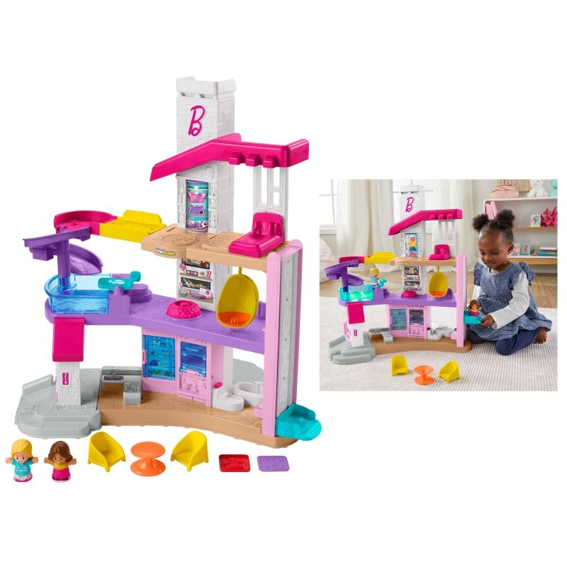 MATTEL - MATTEL HJL88 FISHER PRICE LITTLE PEOPLE  BARBIE CASA DE LOS