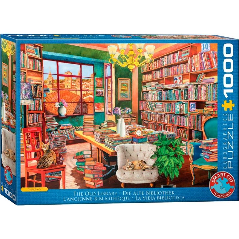 EUROGRAPHICS - EUROGRAPHICS 6000-5888 THE OLD LIBRARY 1000 PIEZAS