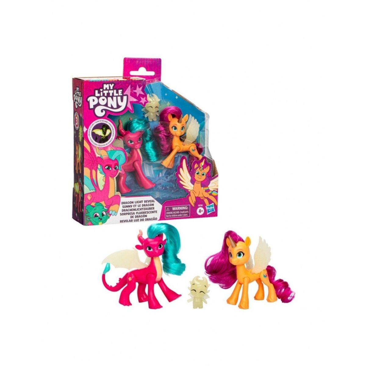 HASBRO - HASBRO F8702 MY LITTLE PONY DRAGON LIGHT REVEAL