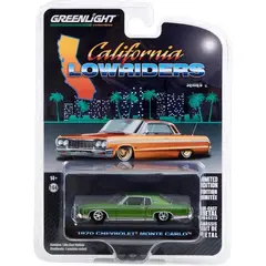 GREENLIGHT - 63030-D 1-64 1970 CHEVROLET MONTE CARLO GREEN