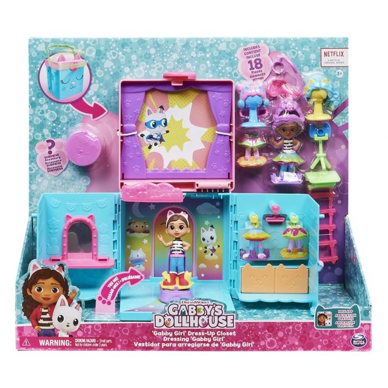 GENERICO - IMEX 6064153 GABBY DELUXE SET CLOSET ARCOIRIS