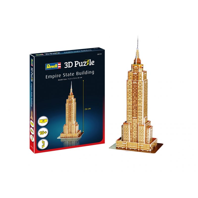 REVELL - REVELL 00119 EMPIRE STATE BUILDING PUZZLE 3D