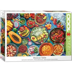 EUROGRAPHICS - 6000-5616 MEXICAN TABLE 1000 PIEZAS