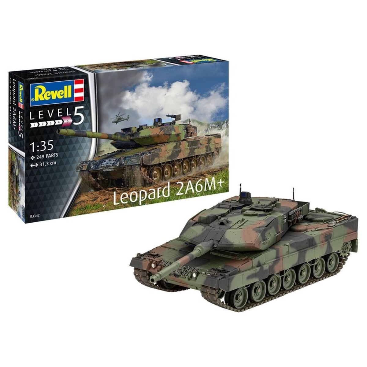 REVELL - REVELL 03342 LEOPARD 2 A6M+ 1-35