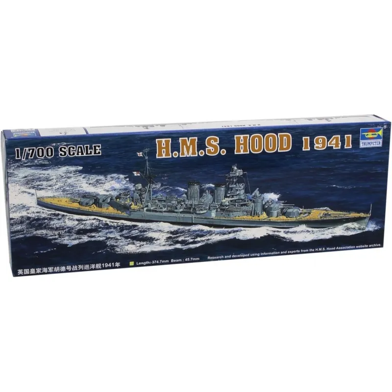 GENERICO - TRUMPETER 05740 1-700 HMS HOOD 1941