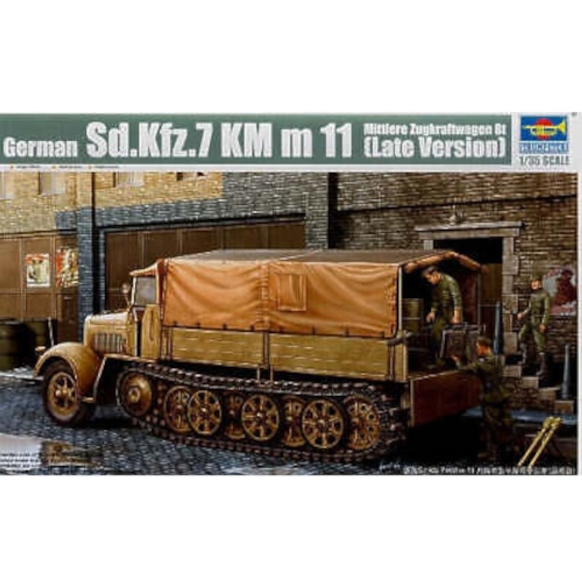 GENERICO - TRUMPETER 01507 1-35 GERMAN SD KFZ 7 MITTLERE ZUGKRAFTWAGEN