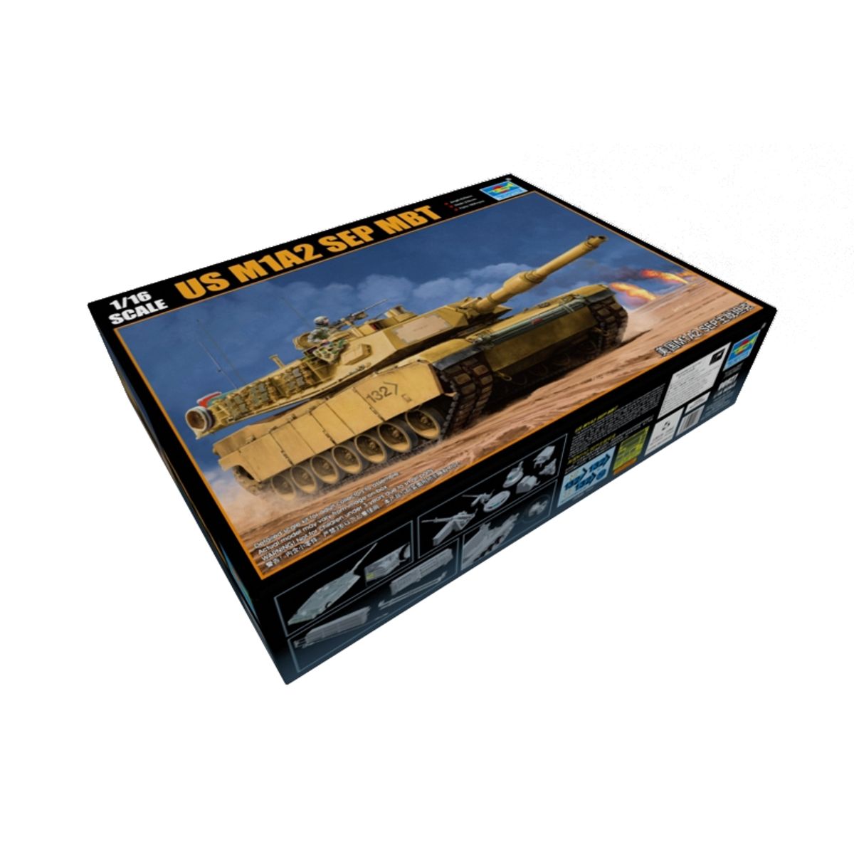 GENERICO - TRUMPETER 07279 1-72 M1A2 ABRAMS MBT