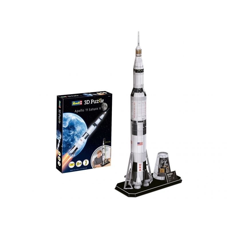 REVELL - REVELL 00250 APOLLO 11 SATURN V PUZZLE 3D