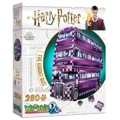 WREBBIT - 0203 THE KNIGHT BUS MINI PUZZLE 3D 130 PIEZAS