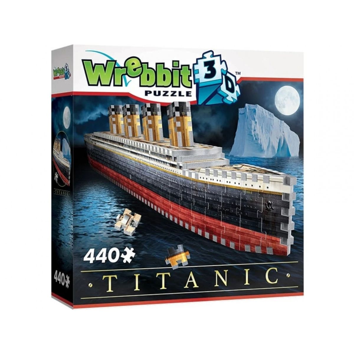 WREBBIT - WREBBIT 1014 TITANIC PUZZLE 3D 440 PIEZAS