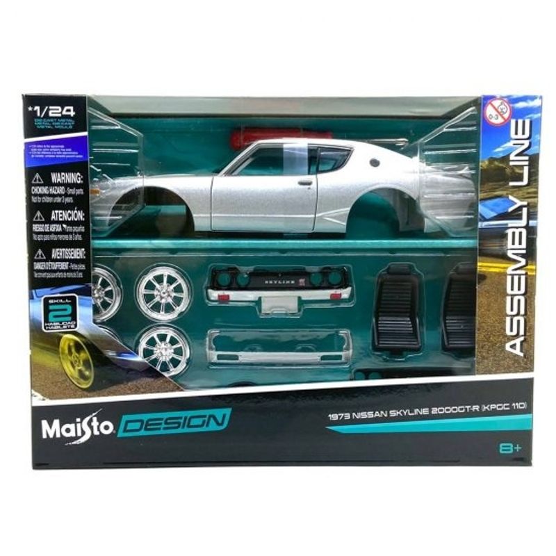 MAISTO - MAISTO 39310 1-24 DES AL 1973 NISSAN SKYLINE 2000GT R