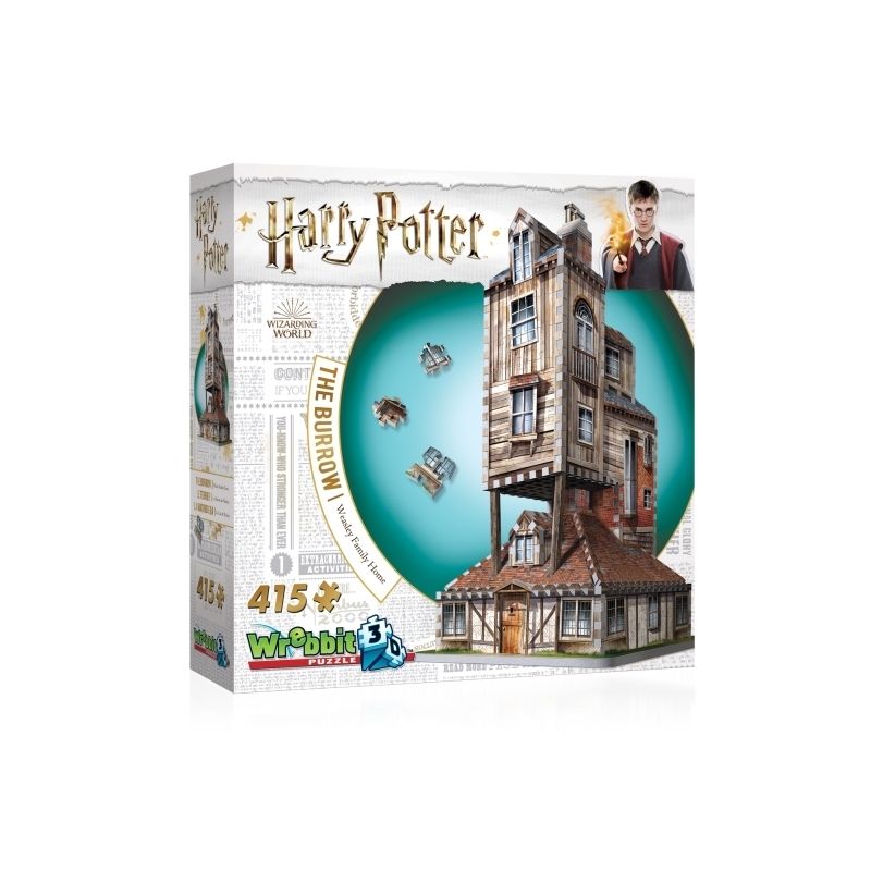 WREBBIT - WREBBIT 1011 THE BURROW WEASLEY FAMILY HOME PUZZLE 3D 415