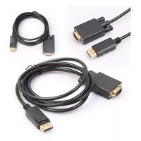 Cable Adaptador Display Port Macho A Vga Macho 18m