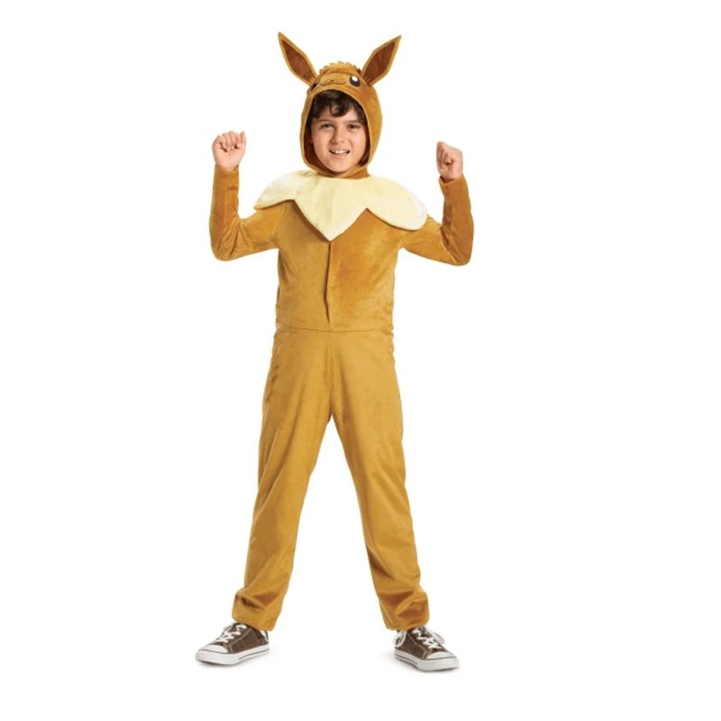 GENERICO - INTK PK109259 POKEMON EEVEE HOODED JUMPSUIT CLASSIC 4 A 6