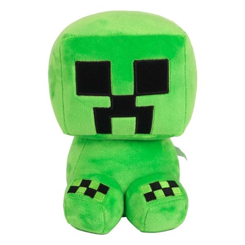 GENERICO - INTK MC-74657 MINECRAFT PELUCHE CREEPER 25CM